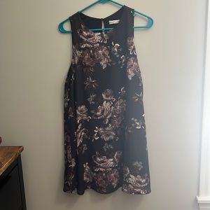Floral shift dress